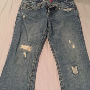 Aero distressed jeans
